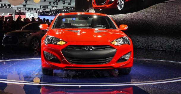 Hyundai Genesis Coupe po liftingu - Detroit Auto Show 2012