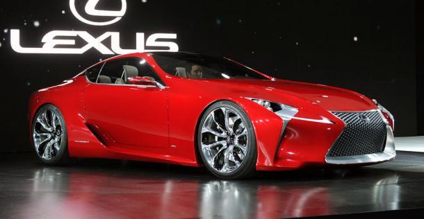 Lexus LF-LC Concept - Detroit Auto Show 2012