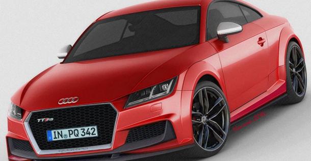 Nowe Audi TT RS - wizualizacja