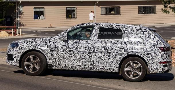 Audi Q7 2015 - zdjęcie szpiegowskie