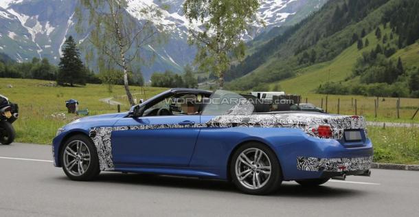 BMW 4 Cabrio - zdjęcie szpiegowskie