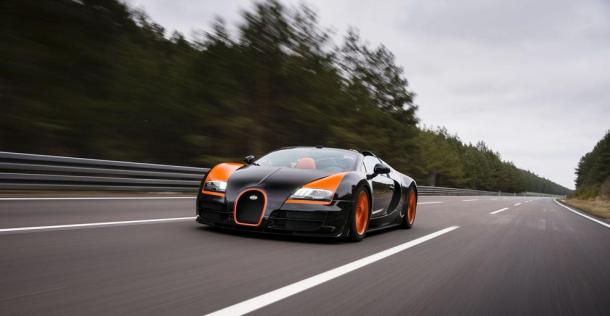 Bugatti Veyron Grand Sport Vitesse World Record Car