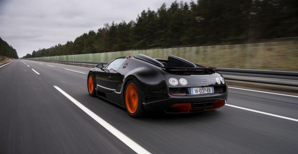 Bugatti Veyron Grand Sport Vitesse World Record Car