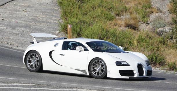 Bugatti Veyron Grand Super Sport - zdjęcie szpiegowskie