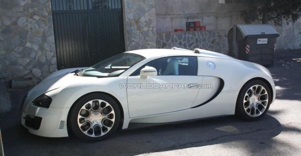 Bugatti Veyron Grand Super Sport - zdjęcie szpiegowskie