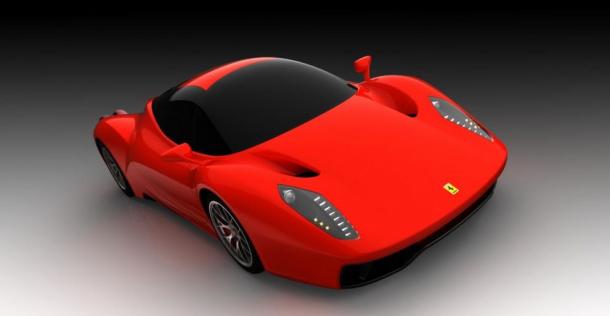 Ferrari F70 - wizualizacja