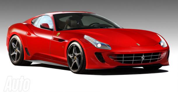 Następca Ferrari 599 GTB Fiorano - wizualizacja
