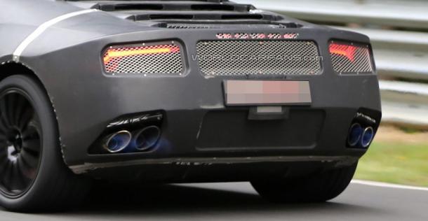 Lamborghini Cabrera - zdjęcie szpiegowskie