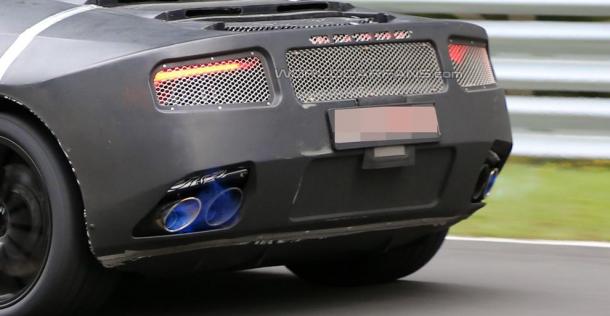 Lamborghini Cabrera - zdjęcie szpiegowskie