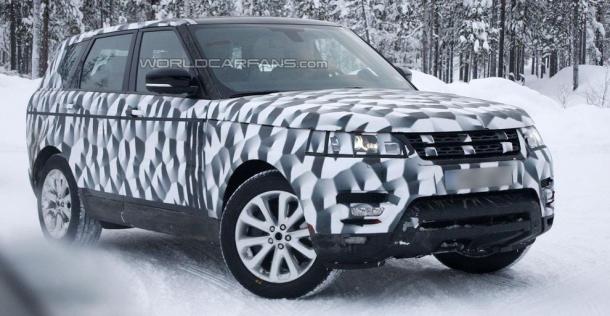 Land Rover Range Rover Sport 2014 - zdjęcie szpiegowskie