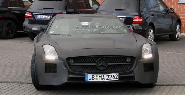 Mercedes SLS AMG Black Series - zdjęcie szpiegowskie