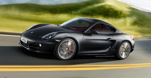 Porsche Cayman 2013 - wizualizacja