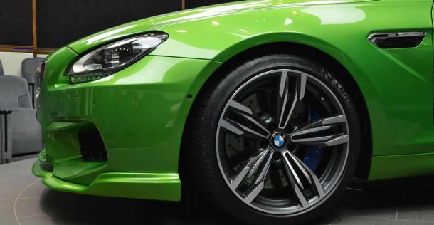 BMW M6 Gran Coupe Java Green